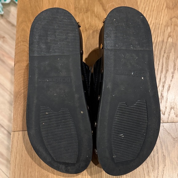 BCBG Black Slide Sandals - Picture 3 of 3